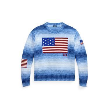 Flag Ombr Cotton Sweater
